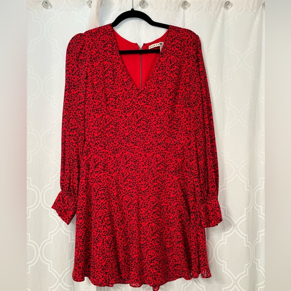 Alice and Olivia Poppy Longsleeve dress - Picture 1 of 8